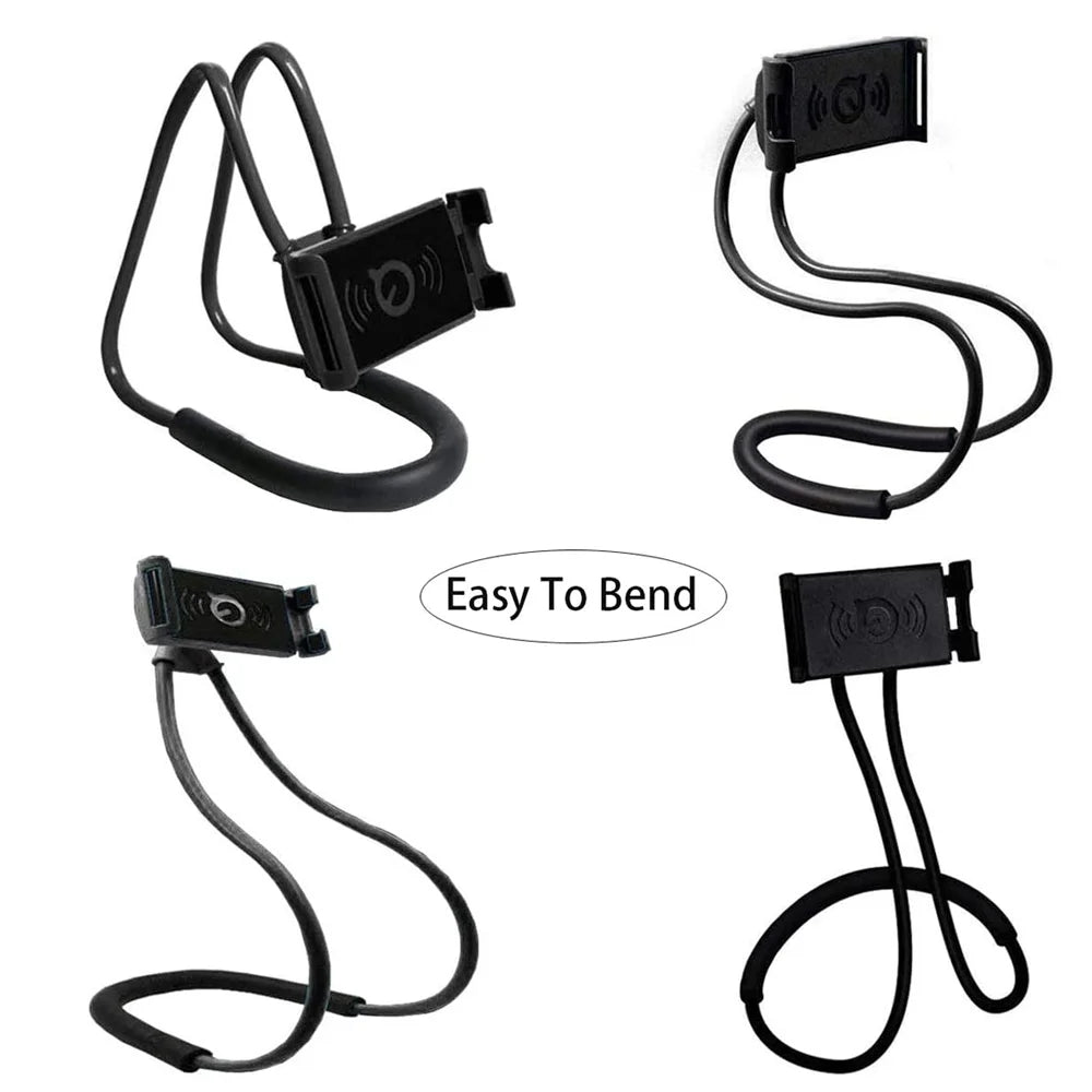 Lazy Neck Mobile Phone Holder Flexible Neck Lazy Necklace Tablet Holder Stand For Cellphone Tablets for iPhone Huawei Xiaomi