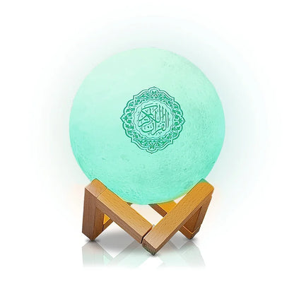 Bluetooth Speakers Wireless Muslim Night Light Quran speakers 3D Moon With APP Control Quran Speaekr Koran Touch Lamp