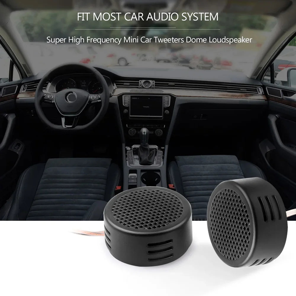 2PCS 500W Tweeter Speakers Car Audio System Door Auto Audio Music Subwoofer Electronic Modification Loudspeaker