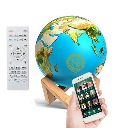 Bluetooth Speakers Wireless Muslim Night Light Quran speakers 3D Moon With APP Control Quran Speaekr Koran Touch Lamp