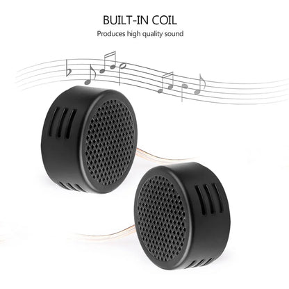 2PCS 500W Tweeter Speakers Car Audio System Door Auto Audio Music Subwoofer Electronic Modification Loudspeaker