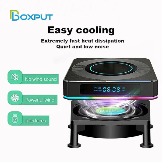 USB Power Radiator Mini Fan Cooling Fan for Android TV Box Cooler Set Top Box Wireless Silent Best Seller TVBox Cooler 2025