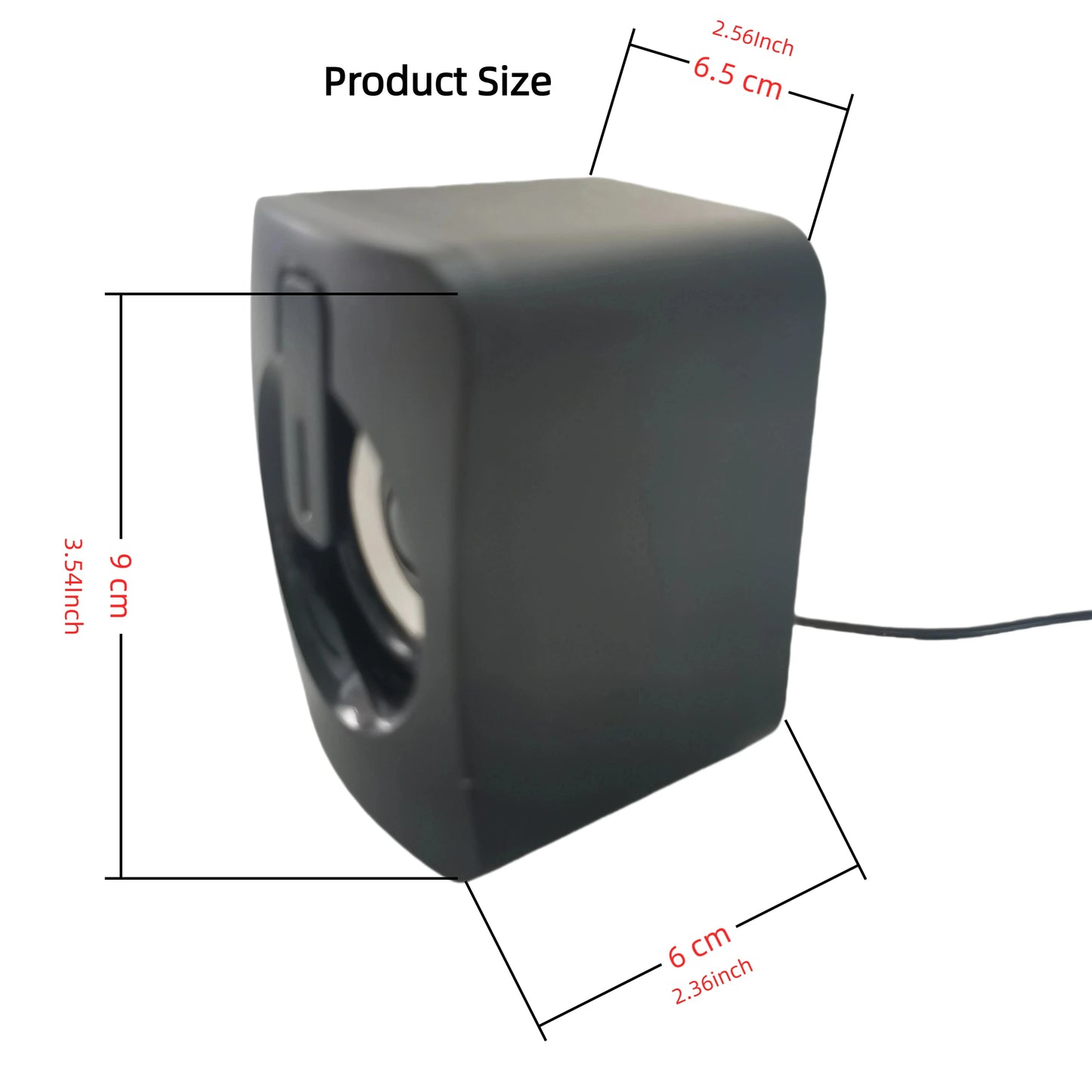 Computer Speaker Stereo Sound With Microphone 3.5mm AUX Home Office PC Speaker for Macbook Desktop Notebook Computer Loudspeaker